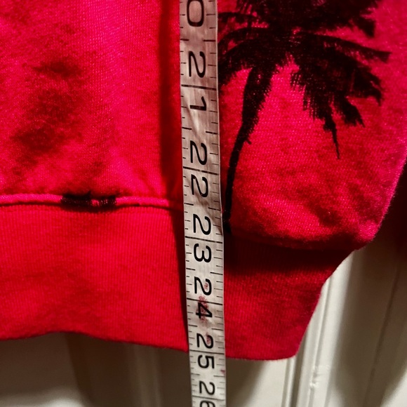PINK VS Rare Ombré palm tree 🌴 themed sweatshirt - Picture 7 of 11